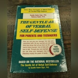 NEW The Gentle Art of Verbal Self Defense for Parents & Teenagers Audio Cassette